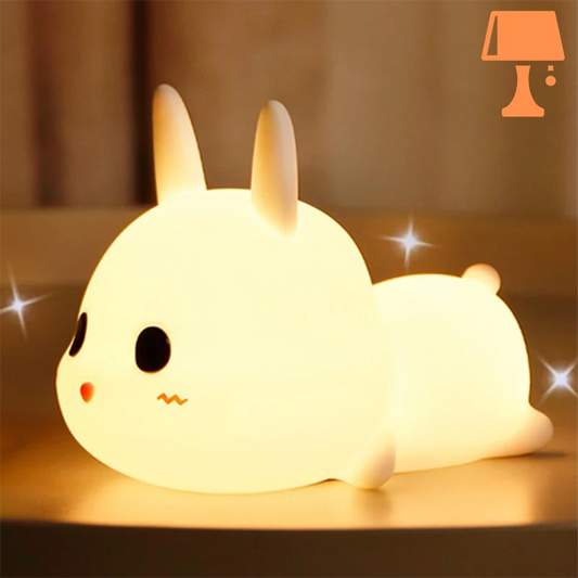 Lampe de Chevet Enfant Veilleuse Lapin