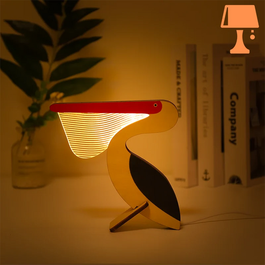 Lampe-bois-pelicant