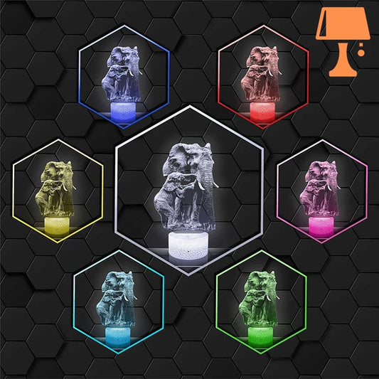 Lampe de Chevet Afrique Couleur