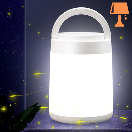 Lampe de Chevet en Plastique Originale Allumée