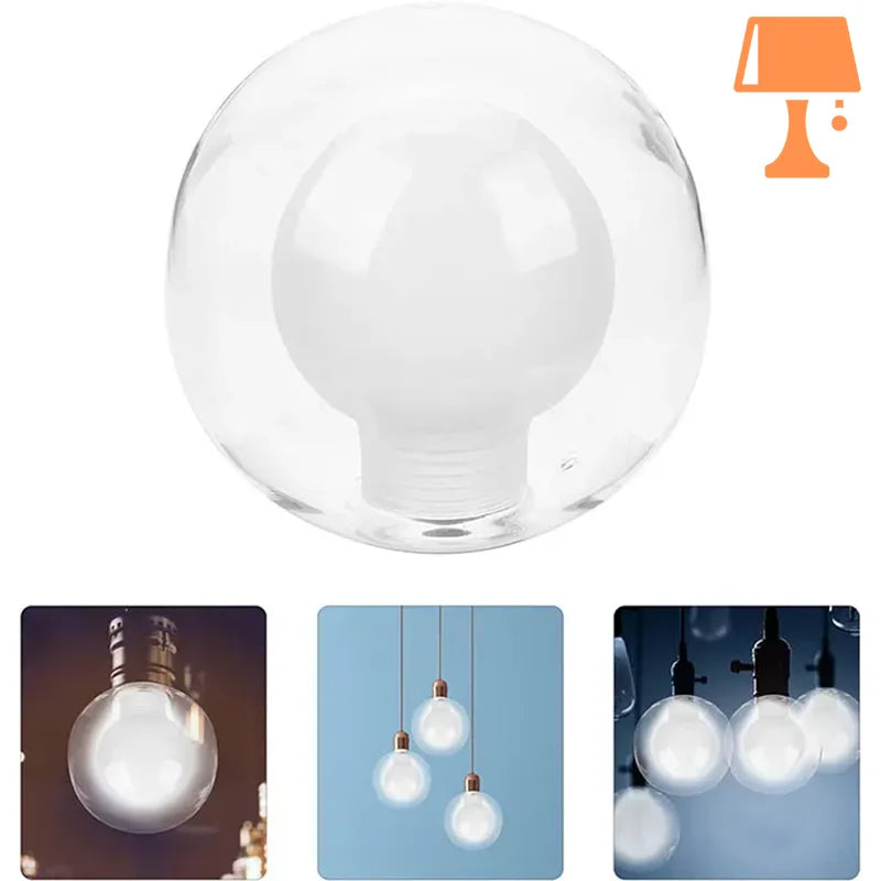 Abat jour boule verre tendance