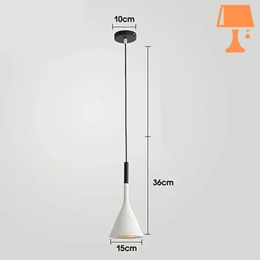 abat-jour couloir blanc