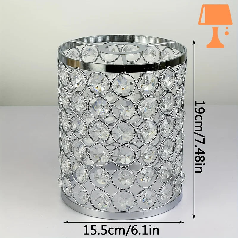 abat-jour cristal luxe