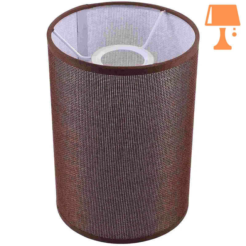 Abat jour marron chocolat design