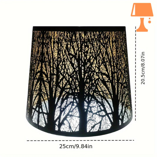 abat-jour motif arbre mesure