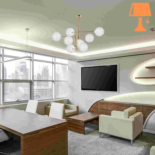 Abat jour verre boule bohème