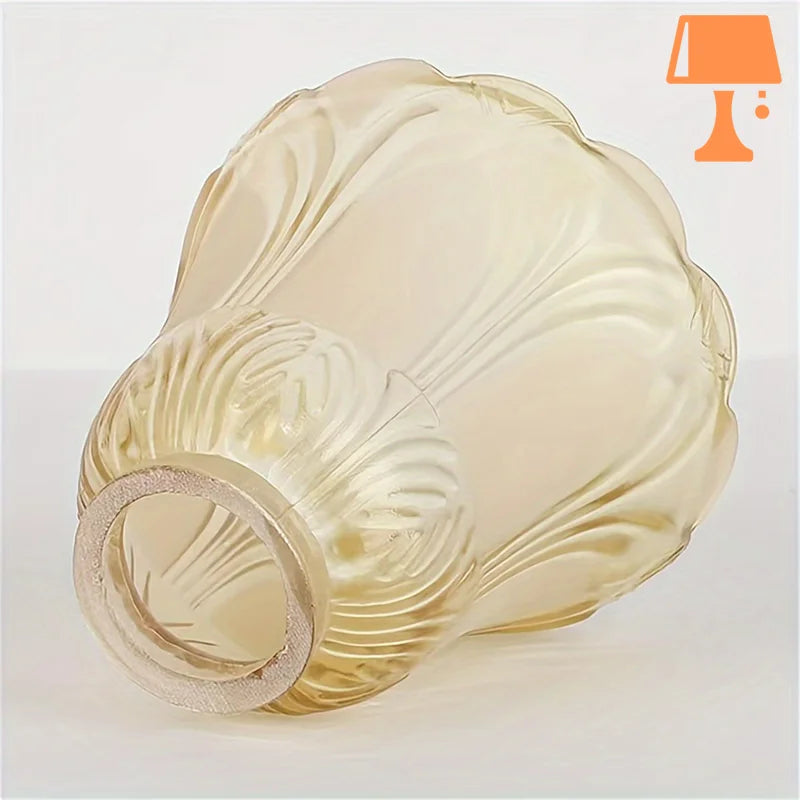 Abat jour verre naturel