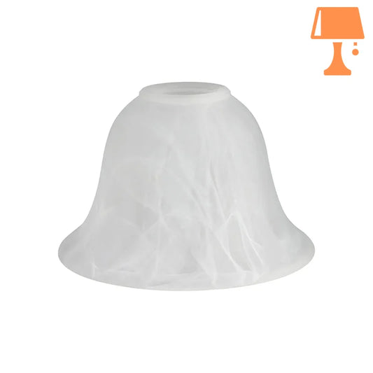 Abat jour verre tulipe design