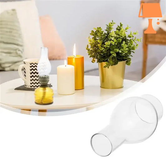 Abat jour verre vintage chambre