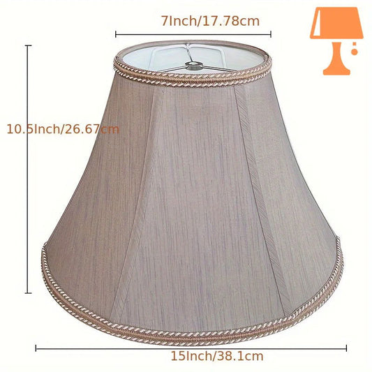 abat-jour tissu lampe de chevet mesure