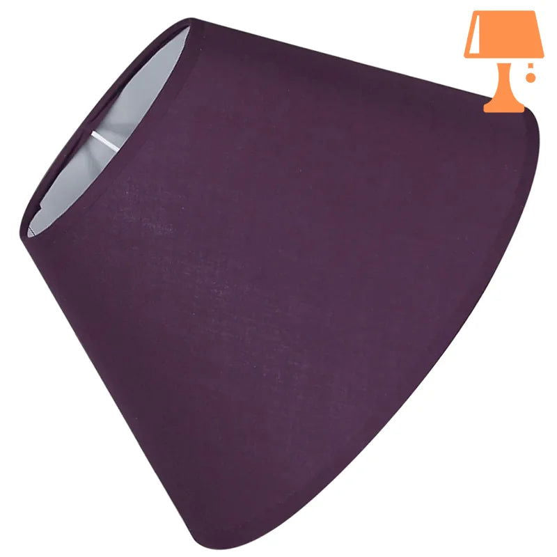 abat-jour violet pour lampe de chevet originale