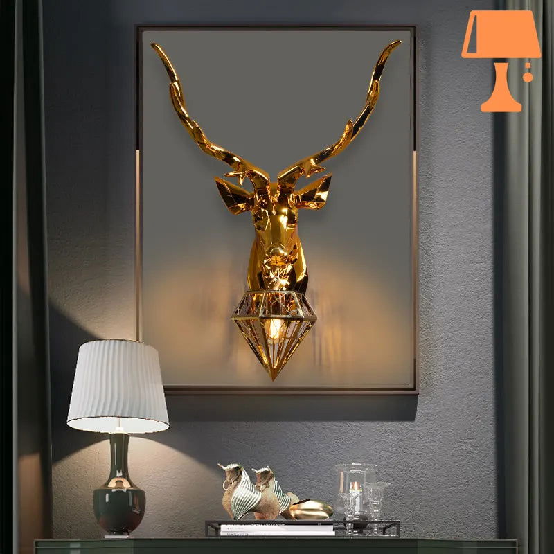 applique-murale-cerf-dore