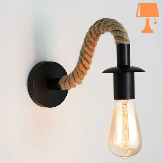 lampe-chevet-murale-corde-design