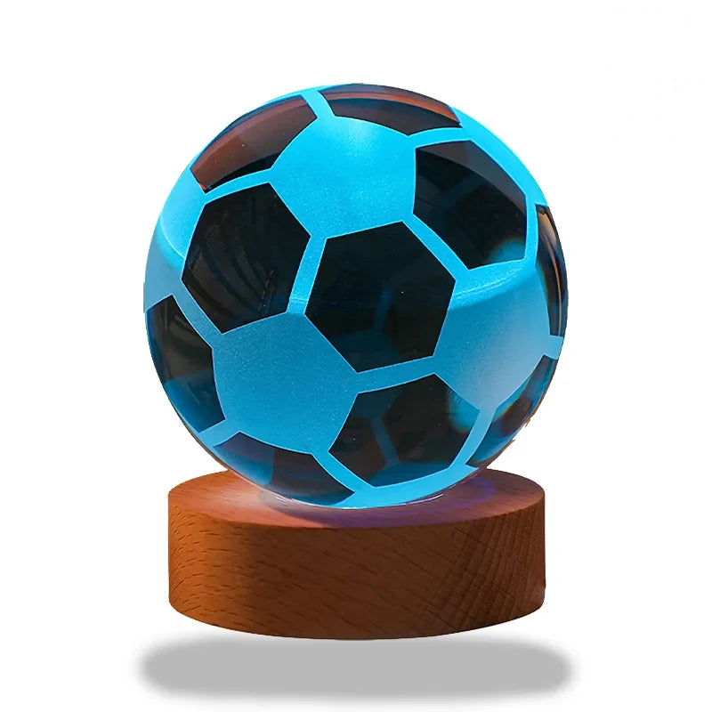Lampe de chevet ballon de foot - Ambiance Sportive