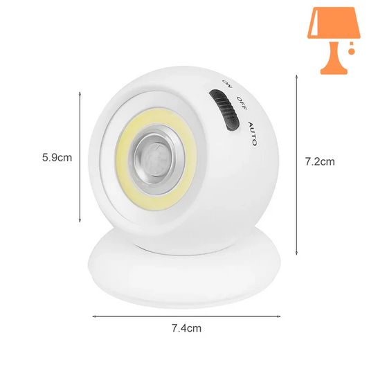 lampe de chevet magnétique mesure