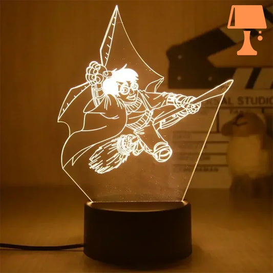 lampe de chevet quidditch