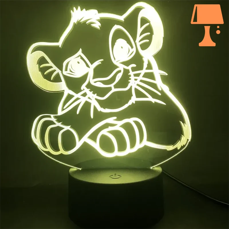 lampe de chevet roi lion c