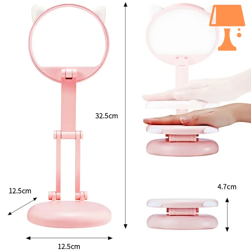 lampe de chevet rose design