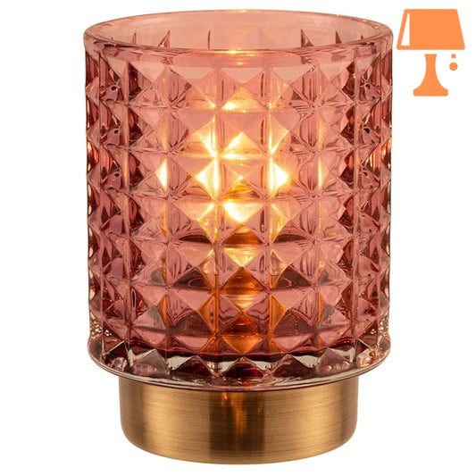 lampe de chevet rose fushia design