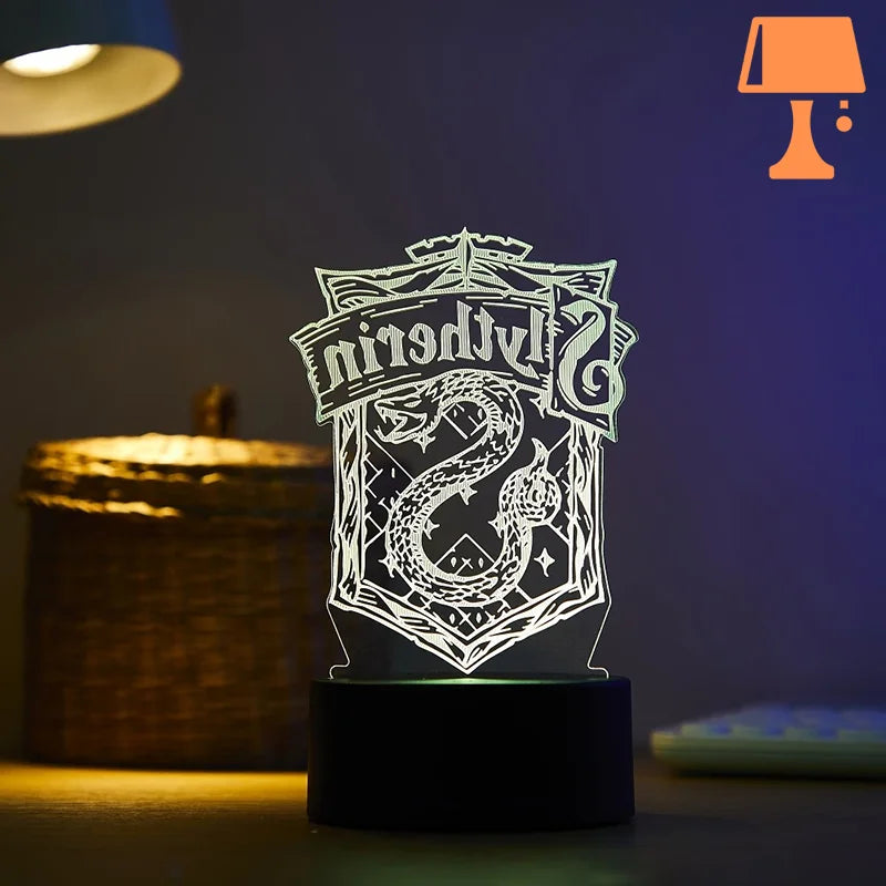 lampe de chevet serpentard