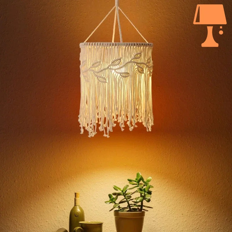 lampe de chevet suspension avec crochet dormir