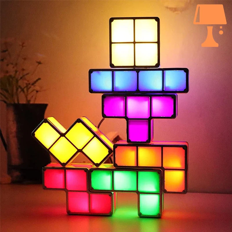 lampe de chevet tetris originale