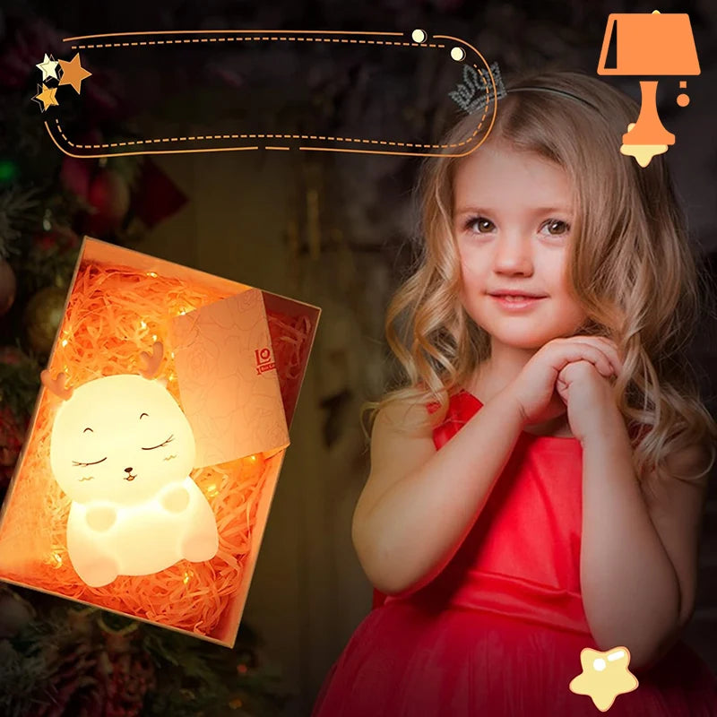 lampe de chevet veilleuse petite fille