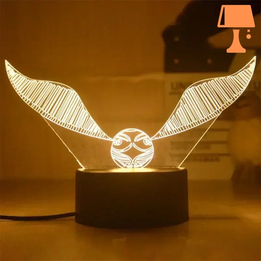 lampe de chevet vif d'or
