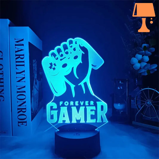 Lampe gamer led design