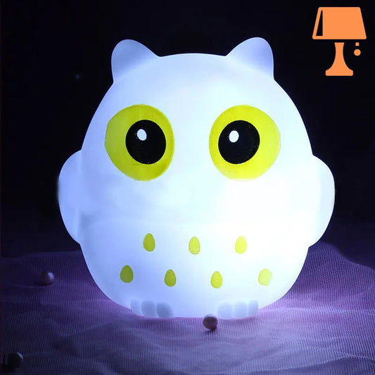 lampe-hibou-blanche-enfant