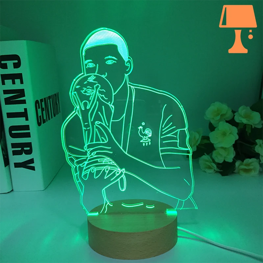 Lampe Kilian Mbappe 3d