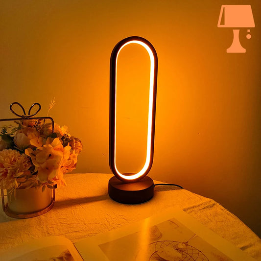 Lampe Led Design à Poser Noir Design