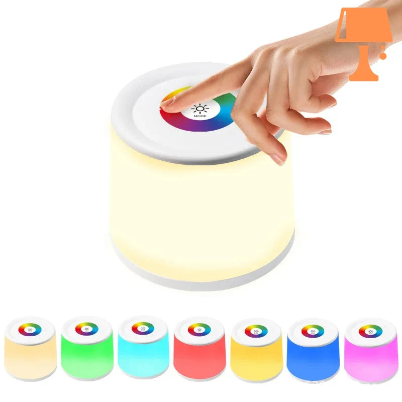 Lampe LED Tactile Blanche