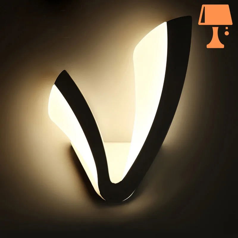 lampe-murale-led-noire