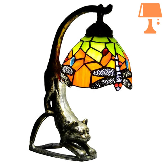 Lampe tiffany chat design