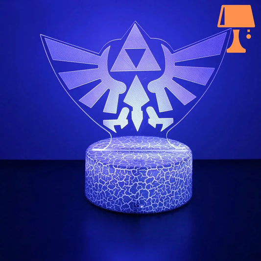 lampe triforce 3d