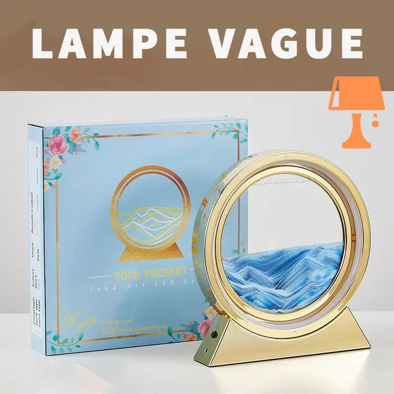 lampe-vague-design-dore