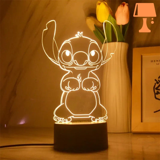 Lampe Veilleuse Stitch Design