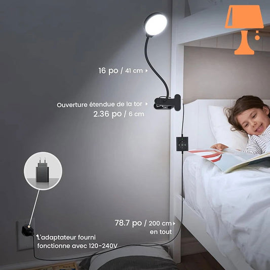 lampe de chevet accrochable chambre