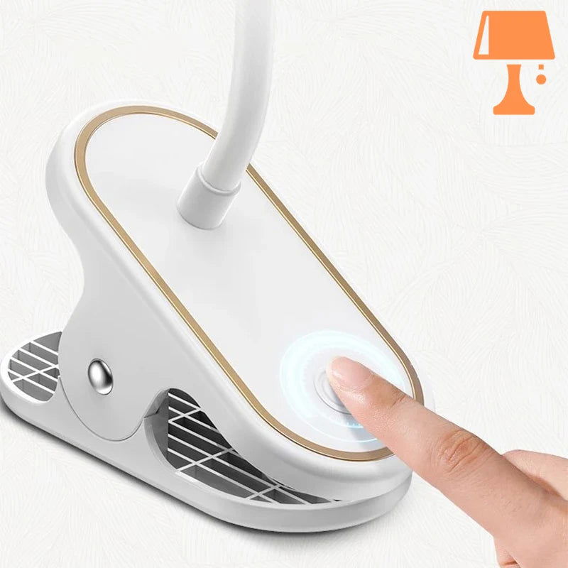 lampe de chevet accroche lit tactile