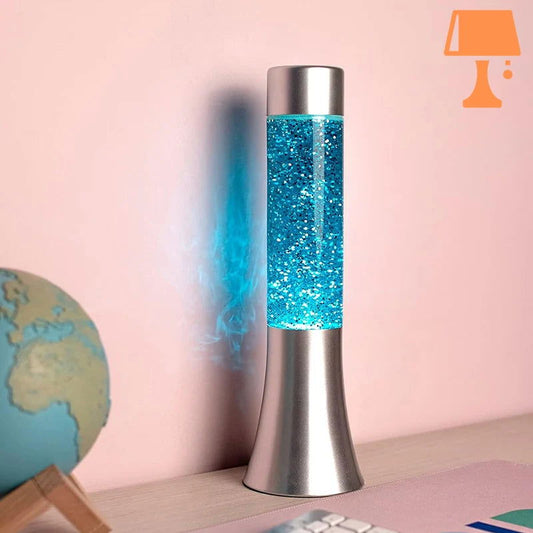 lampe de chevet ado fille paillette bleu