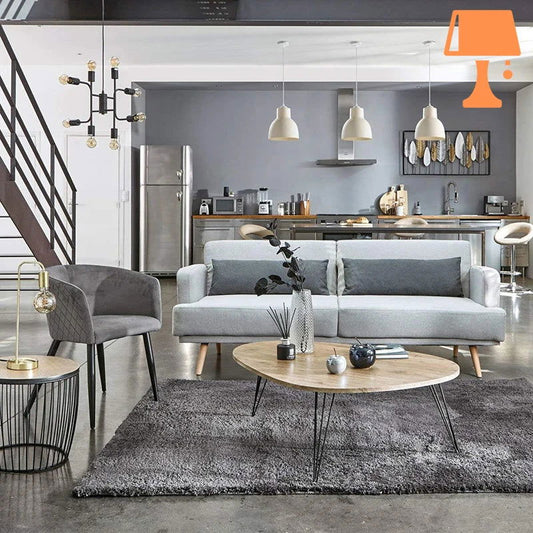 lampe de chevet ancienne cuivre salon