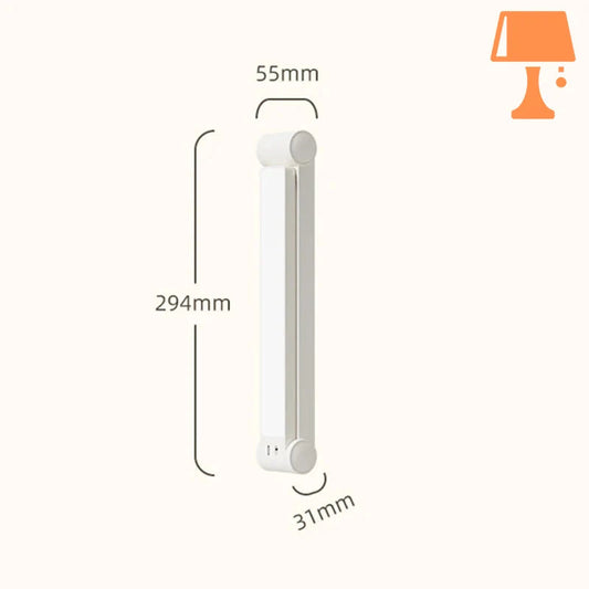 lampe de chevet articulée aimantée blanc
