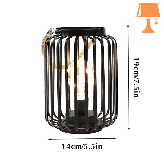 lampe de chevet cage mesure