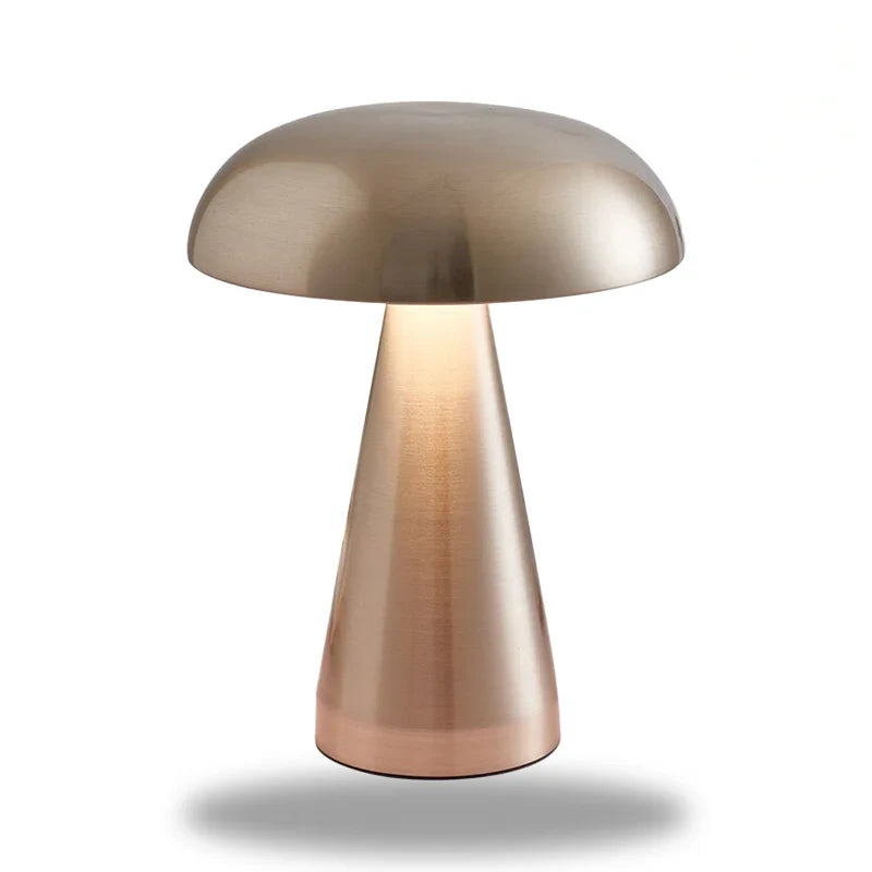 Lampe de table champignon, lampe de table en verre moderne, gradation Lampe de table champignon, lampe de table en verre moderne, gradation