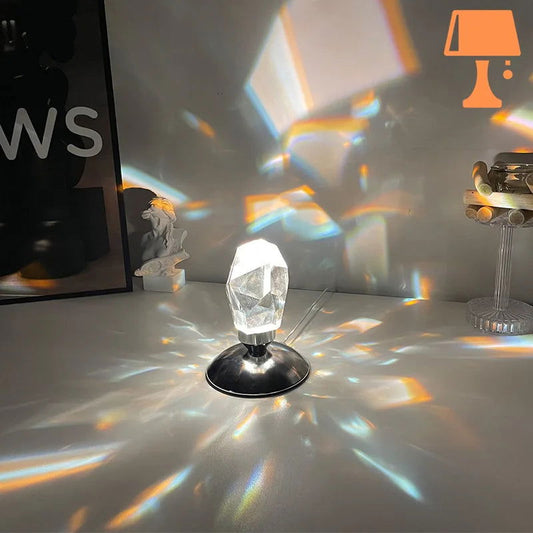 lampe de chevet design originale noir