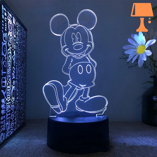 lampe de chevet disney mickey