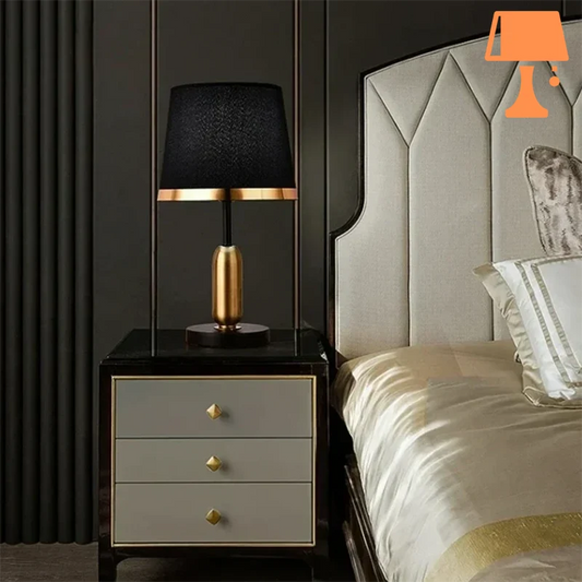 lampe de chevet en fer chambre
