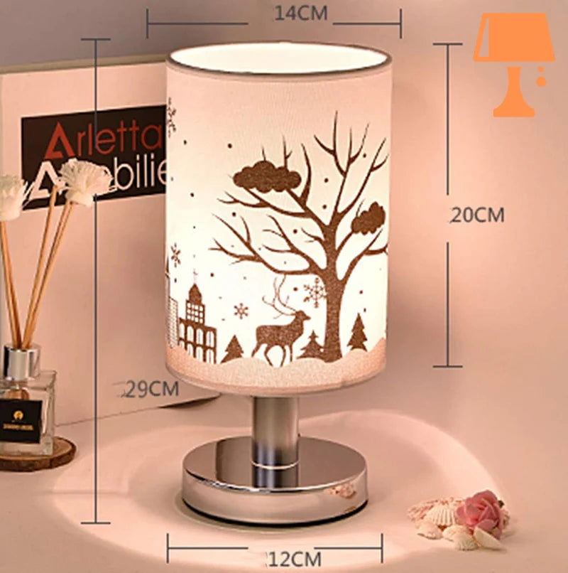 lampe de chevet esprit chalet mesure