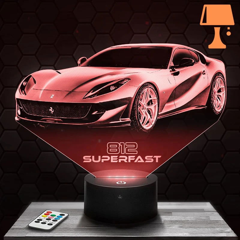 lampe de chevet ferrari design